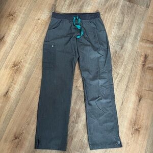 Figs Charcoal Gray Scrub Pants